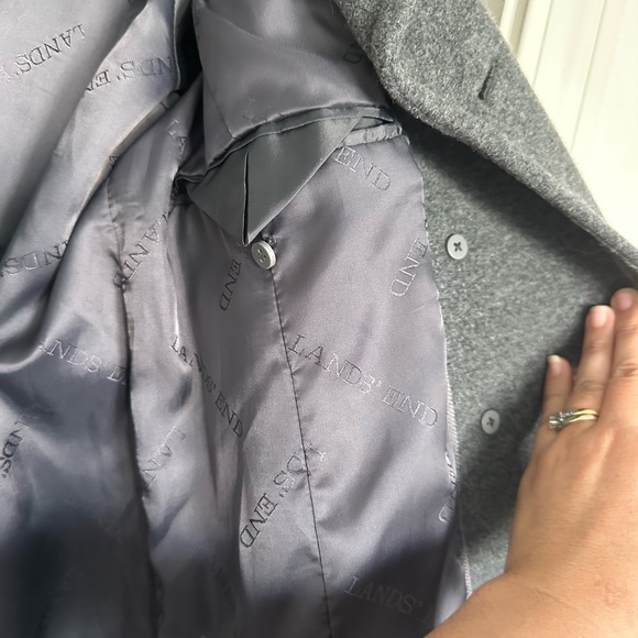 Lands End Wool Pea Coat - Picture 5 of 8